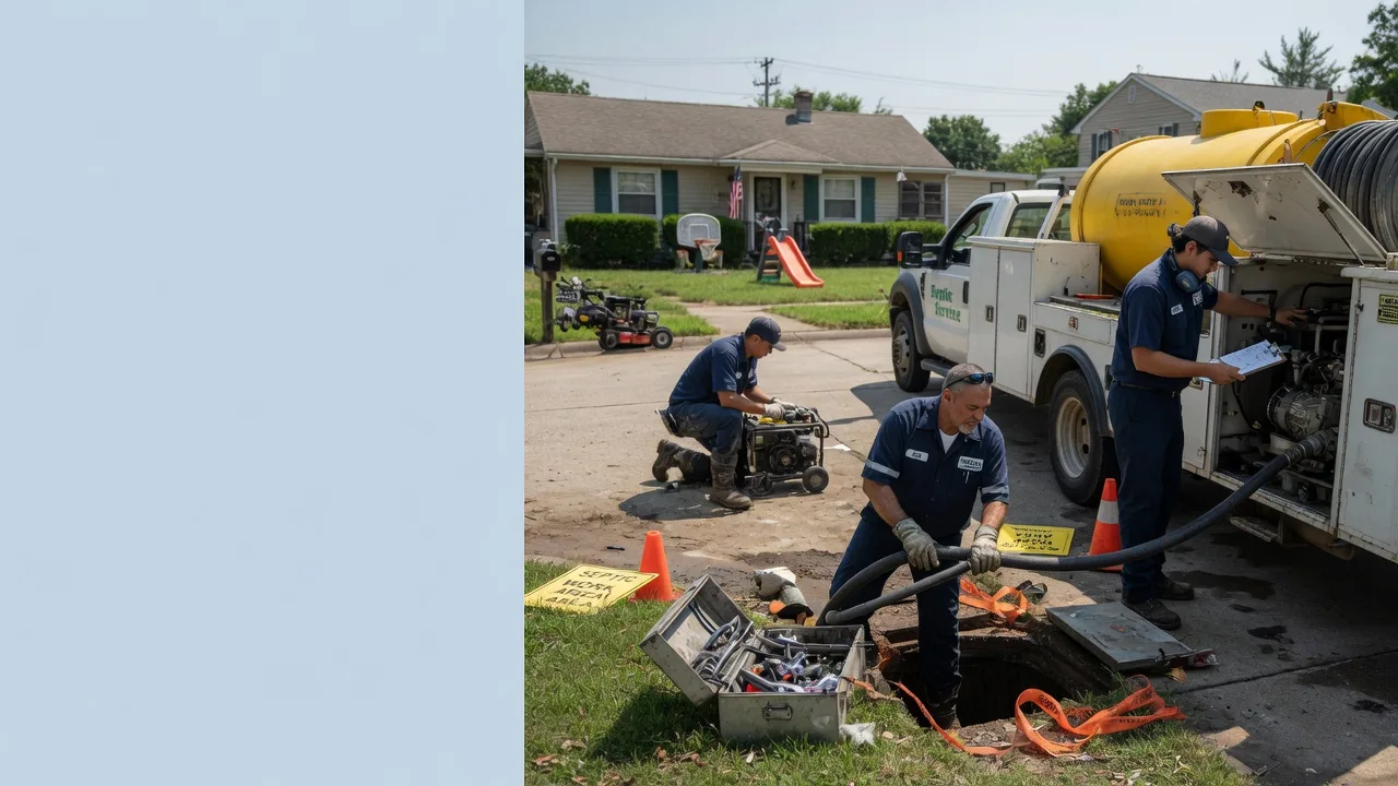 Septic Tank Pumping in Marion, OH near me